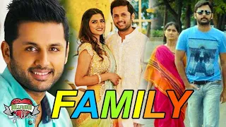 Nithiin Family With Parents, Wife, Sister & Friends