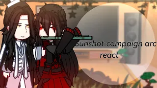 Sunshot campaign arc react Part2 (Repost) Wangxian💙❤️ and Xicheng💙💜 Rus/Eng