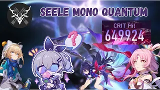 Mono Quantum Seele But Carried By Destruction Blessings | Honkai Star Rail Swarm Disaster 5