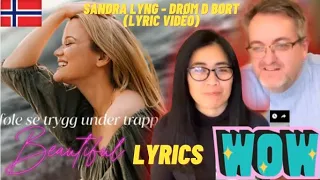 Sandra Lyng - Drøm d bort (Lyric Video) | 🇩🇰NielsensTV REACTION