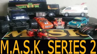 RETRO-WED: KENNER MASK SERIES 2 ALL VEHICLES AND FIGURES M.A.S.K.