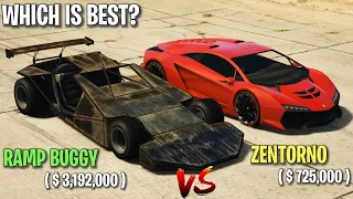 RAMP BUGGY VS ZENTORNO | WHICH IS BEST CAR | GTA 5 ONLINE