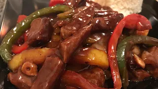 PEPPER STEAK RECIPE| WITH WHITE RICE| EASY & DELICIOUS HOMEMADE RECIPE| HOW TO MAKE PEPPER STEAK