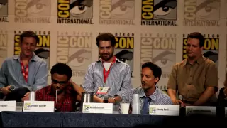 Abed and Troy (Donald G. and Danny P.) "La Biblioteca" rap - Comic-Con, Community Panel, SDCC 2010