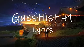 HBz x Nathan Evans - Guestlist +1 (Lyrics)