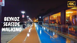 🇹🇷  ISTANBUL BEYKOZ NIGHTWALKING TOUR IN 4K!   l   NOVEMBER  2021