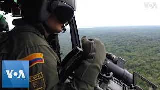 Colombian Police Raid Coca Field in Tumaco