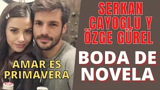 SERKAN CAYOGLU Y OZGE GUREL SE CASAN