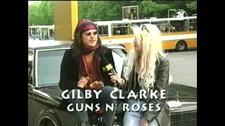 Gilby Clarke chats to Vanessa Warwick about joining Guns N' Roses | MTV 90s