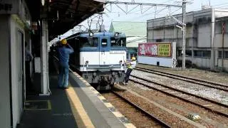 EF65＠甲種回送三島駅＠伊豆箱根