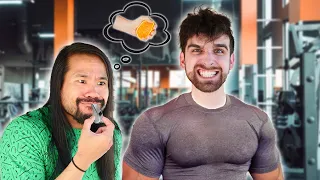 Can I Train My Best Friend into the World's Strongest Man in a VS Fruit Smashing Challenge?