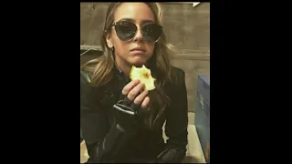 Chloe bennet eating food on set Agents of shield #39