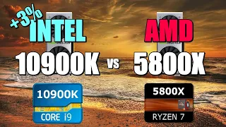 10900K vs 5800X - 2060S 💥 CSGO 💥 Fortnite 💥 PUBG 💥 GTAV 💥 Overwatch.