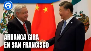 AMLO se reúne con el presidente de China, Xi Jinping en EU