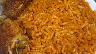 Smoky Jollof Rice Recipe you can make at home without FIREWOOD 🥵🥵🥵😲