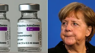 Astrazeneca-Debakel: Merkel wirbt fürs Impfen | AFP