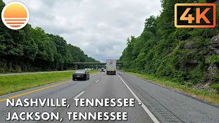 Nashville, Tennessee to Jackson, Tennessee! Drive with me!