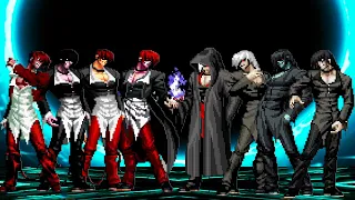 [KOF Mugen] Iori Yagami Team vs Element Team