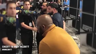 Jorge Masvidal vs Kamaru Usman Backstage Fight Do Something.