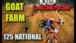 MX vs ATV Legends V2.0.10.0 // GOAT Farm National // 125cc Hot lap - 1st person