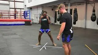Basic Muay Thai footwork and stance - Jax Muay Thai Tips & Tricks - Episode 1