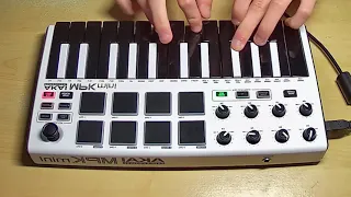 a-ha - Take On Me : (cover-Akai mpk mini )