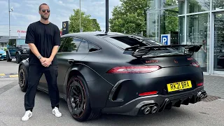 COLLECTING A BRABUS 900 ROCKET! £400k MERCEDES AMG GT63S