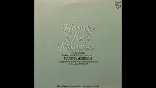 Tchaikovsky piano concerto No,1 Argerich Kondrashin