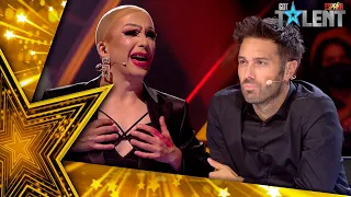 Chus Serrano entra en LA JAULA DE LAS LOCAS y gana el PASE | Semifinal 01 | Got Talent España 2021