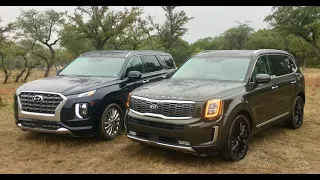 Сравнение Kia Telluride и Hyundai Palisade