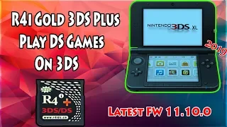 How To Use R4i Gold 3DS Plus Play DS Games On Any 3DS/2DS V11.10.0-43