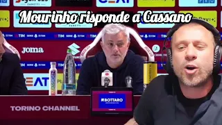 Mourinho risponde a Cassano e lo distrugge. Nel Real Madrid è ricordato solo per la giacca 😂