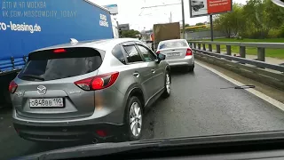 ДТП авария москва волгоградский проспект 14 09 2017