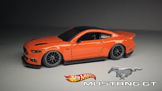 2015 Ford Mustang GT Custom Hot Wheels #customhotwheels #S550mustang