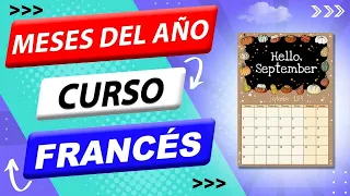 🇫🇷 Meses del año en FRANCÉS 💙 📣 👉 [ #1 EN FRANCIA] 👈