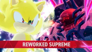 Sonic Frontiers: Reworked Supreme Boss Fight