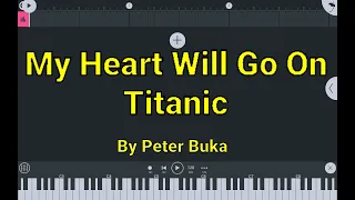 Titanic - My Heart Will Go On (Piano cover) by Peter Buka - tutorial/transcription