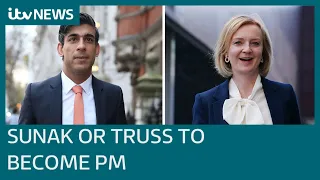 Sunak or Truss to become PM after Penny Mordaunt eliminated from Tory leadership race | ITV News