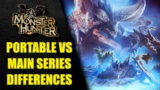 The Differences Between the Main and Portable Series Monster Hunter Games - Heavy Wings