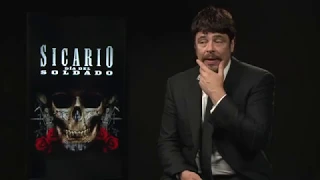 #SicarioDíaDelSoldado - Entrevista de Pada con Benicio del Toro