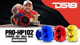 DS18 PRO-HP102/BK Bolt On 2" Throat 35° 4.84" Depth Plastic Horn