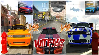 Extreme Car Driving Simulator vs Car Parking Multiplayer vs Driving School Sim | Fire Hydrant Logic
