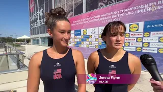 USA - Japan 23:2 (Highlights) - FINA World Women's Youth Water Polo Championships 2022