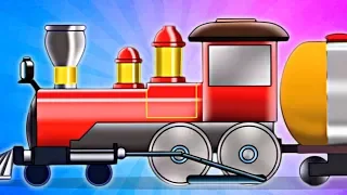 The Various Uses Of Train | Transport Vehicles For Children by Kids Channel