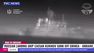 We Destroyed Another Russian Warship In Black Sea - Ukraine