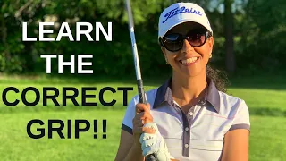 How to Grip the Golf Club Correctly / Attention ALL Beginner Golfers!!
