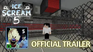 ICE SCREAM 5: FRIENDS OFFICIAL TRAILER IN MINECRAFT | ENGINE ROOM