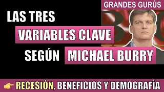 💥 Michael Burry predice la mayor CRISIS desde 1929 👉 Las 3 CLAVES: Recesión, Beneficios y Demografía