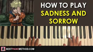 Naruto - Sadness and Sorrow (Piano Tutorial Lesson)