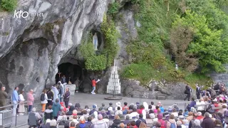 Chapelet du 23 mai 2024 à Lourdes